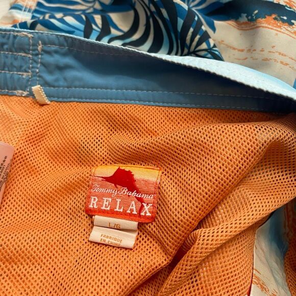 Tommy Bahama Relax Men’s Hawaiian Swim Trunks Board Shorts Size Large - Picture 7 of 8